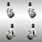 Service Caster 3 Inch 316SS Thermoplastic Rubber Swivel 1-5/8 Inch Stem Caster Brake SCC, 2PK SCC-SS316EX20S314-TPRB-2-TLB-2-158 - alternate 1